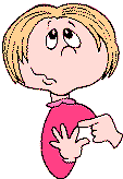 lady counting on fingers