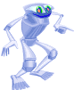blue robot