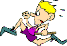 man running