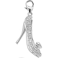 silver stiletto charm