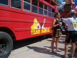 team blonde bus
