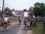 finish line