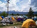 camping in Leadville, Colorado